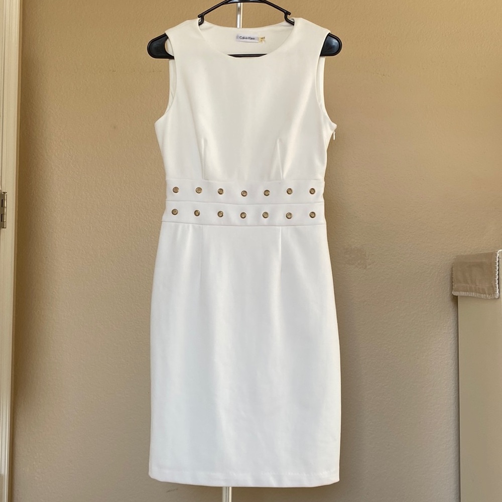 Calvin Klein Ivory dress Size 2